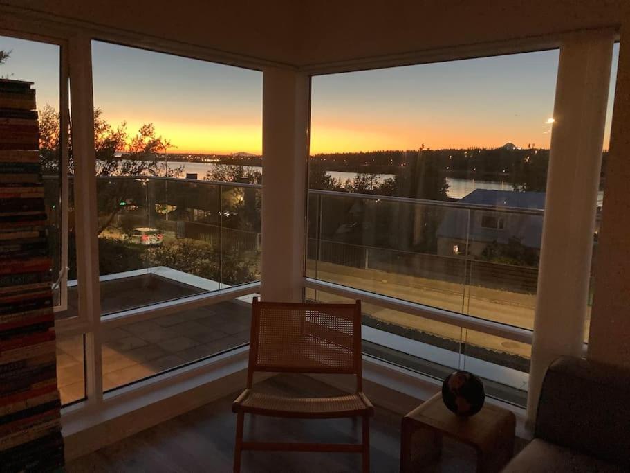 Modern Luxury Apartment - Ocean & Mountain Views Reykjavik Luaran gambar